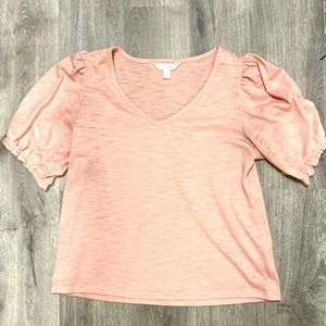 LC Lauren Conrad pink top